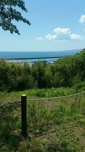 佐波波地祇神社の景色