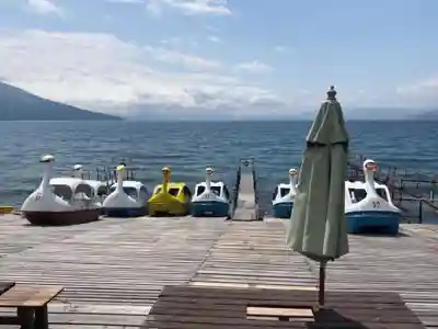 支笏湖神社の周辺