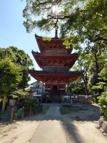 甚目寺の塔