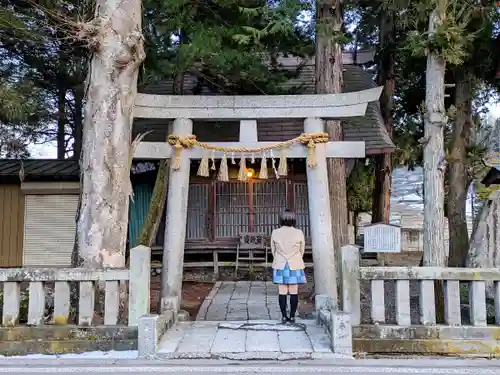 皇大神宮社の鳥居