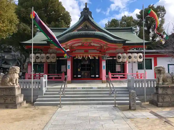 長瀨神社の本殿・本堂