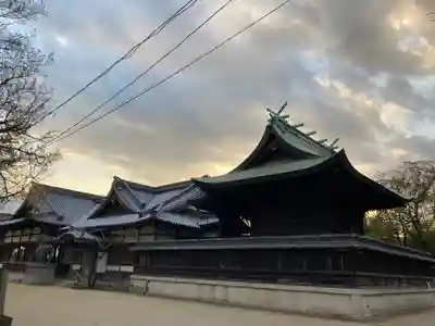 松原八幡神社の本殿・本堂