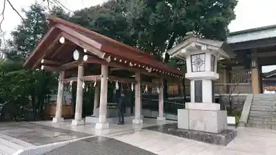 東郷神社の手水舎