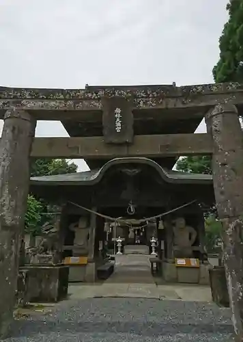 梅林八幡宮の鳥居