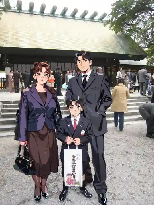 熱田神宮の七五三参