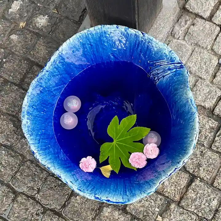 川越八幡宮の手水舎