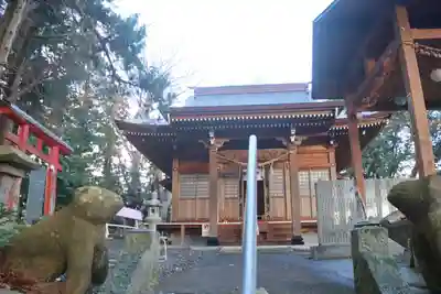 阿久津「田村神社」(郡山市阿久津町)旧社名:伊豆箱根三嶋三社の本殿・本堂