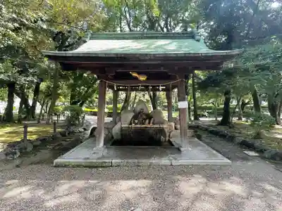 豊國神社の手水舎