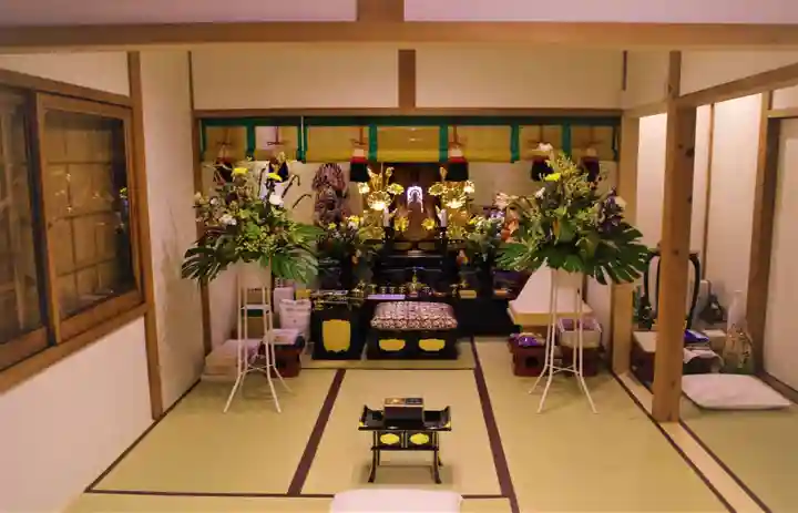 青荘山松佑寺の本殿・本堂