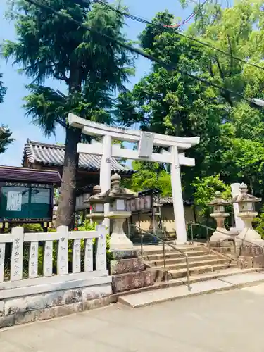 片埜神社の鳥居