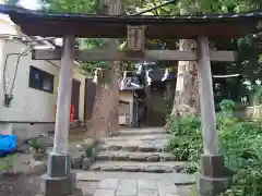 湯殿神社の鳥居