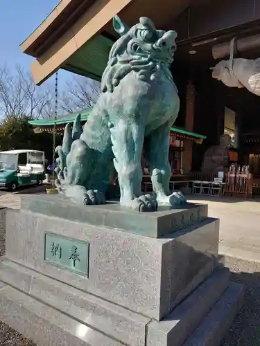 常陸国出雲大社の狛犬