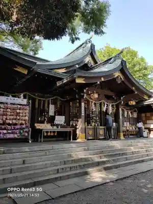 検見川神社の本殿・本堂