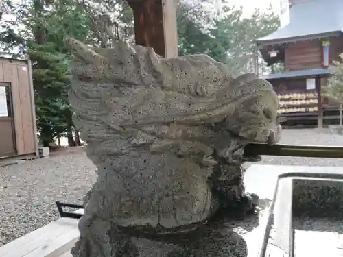 滑川神社 - 仕事と子どもの守り神の手水