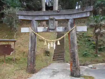 白谷神社の鳥居