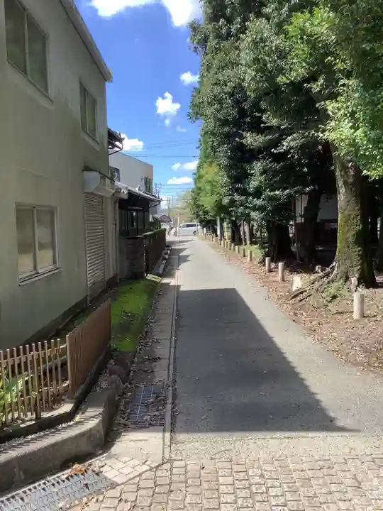 子守神社の周辺