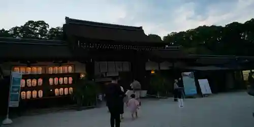 賀茂御祖神社（下鴨神社）の山門・神門