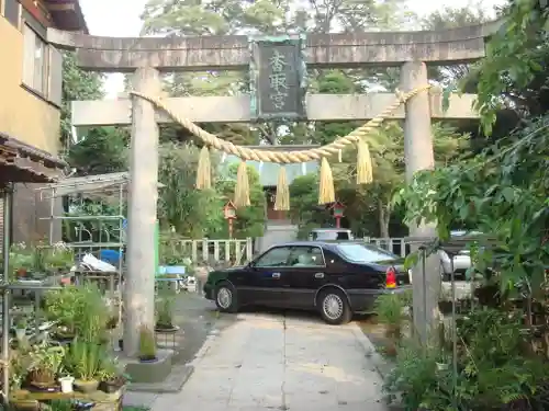 香取神社（関宿香取神社）の鳥居