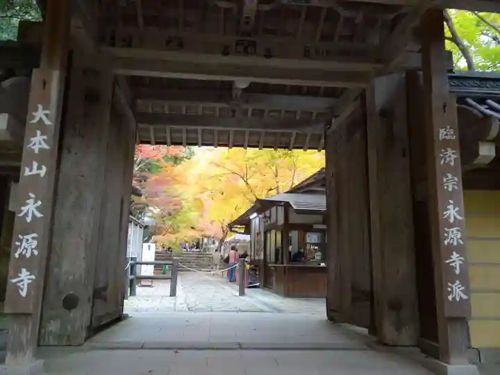 永源寺の山門・神門