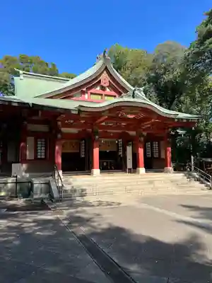 世田谷八幡宮の本殿・本堂