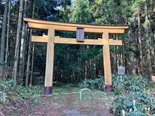 鳥海山大物忌神社吹浦口ノ宮の鳥居