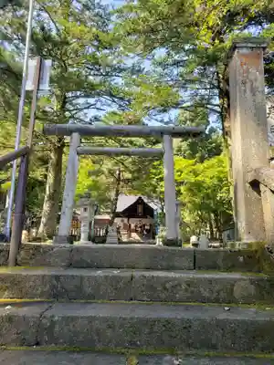 春日山神社の鳥居