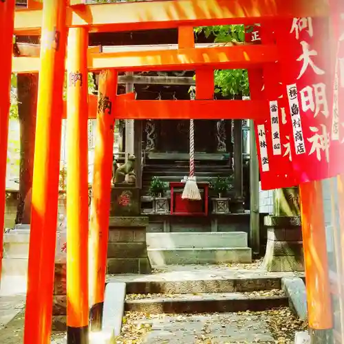 諏訪神社の鳥居