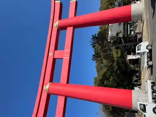 自凝島神社の鳥居