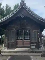 神明社・八幡社合殿の本殿