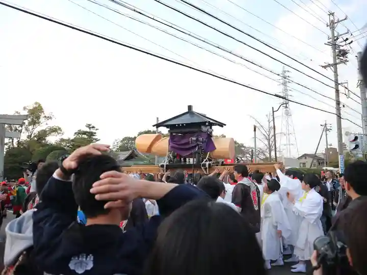 田縣神社のお祭り
