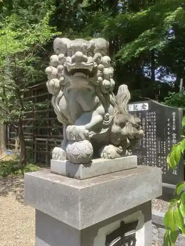 富部神社の狛犬