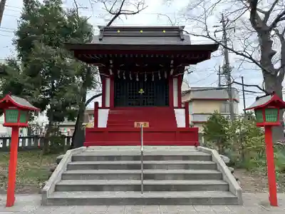 柞祖霊社の本殿・本堂