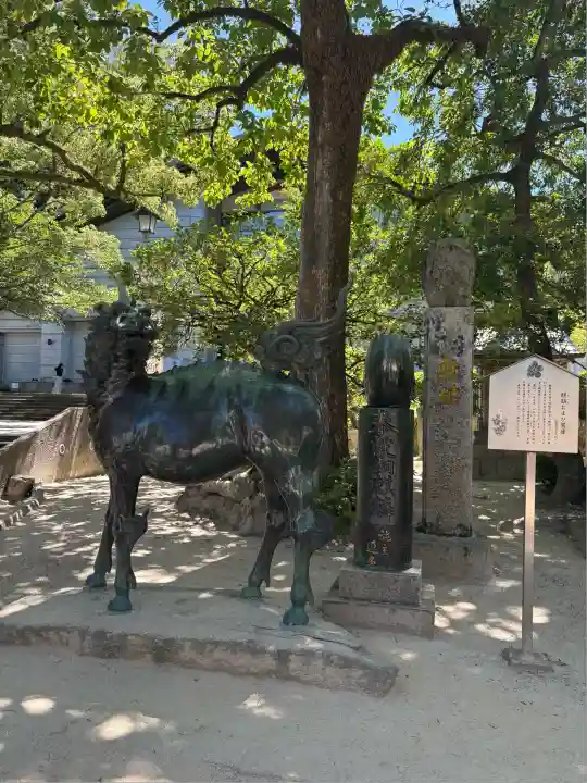 太宰府天満宮の像