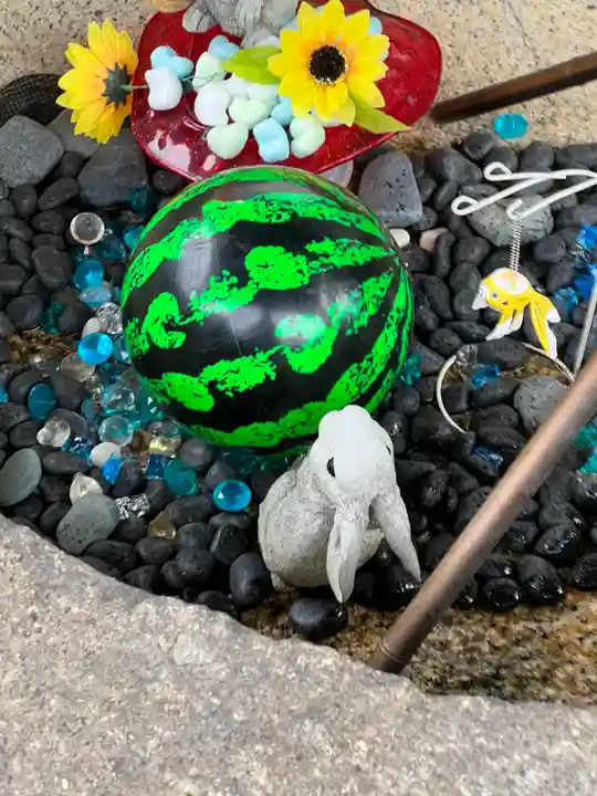 三輪神社の手水舎