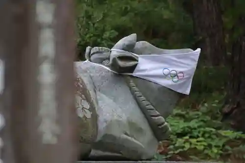 豊景神社の狛犬