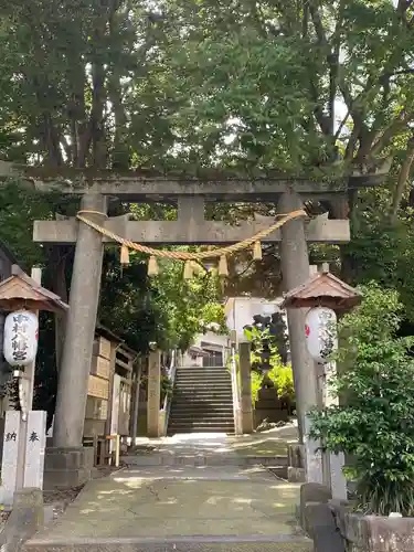 中村八幡宮の鳥居