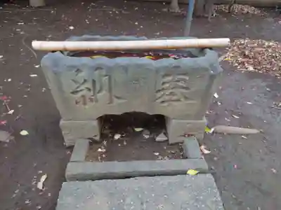 稲荷神社の手水舎