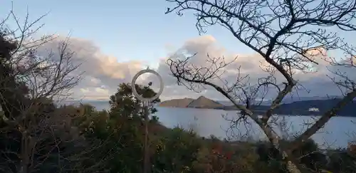 冠島沓島遥拝所（元伊勢・籠神社の海の奥宮）の自然