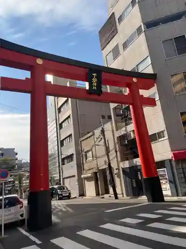 下谷神社の鳥居