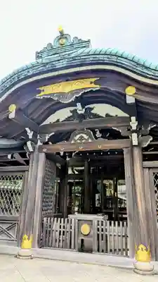 白金氷川神社の本殿・本堂