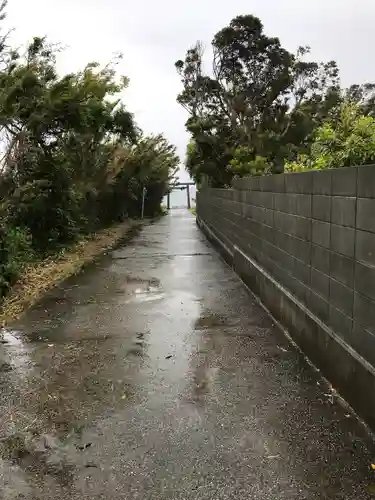 洲崎神社の鳥居