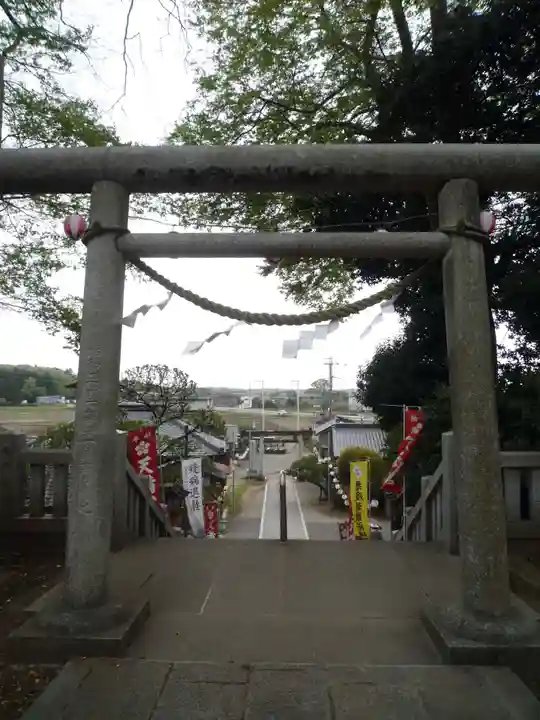 大生郷天満宮の鳥居