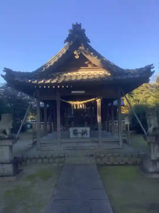 天神社の本殿・本堂