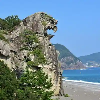 花窟神社の景色