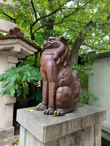 坐摩神社の狛犬