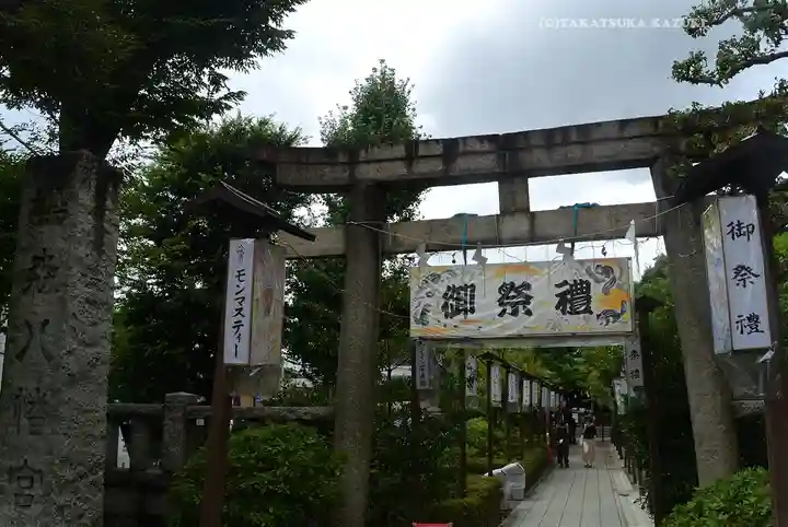 鳩森八幡神社のお祭り