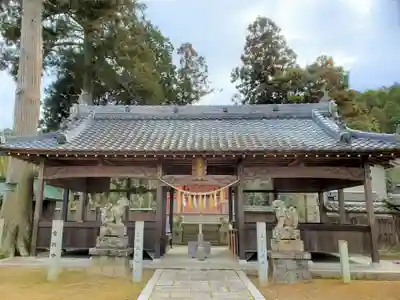 天津神社の本殿・本堂