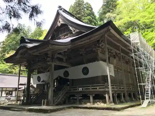 戸隠神社宝光社の本殿