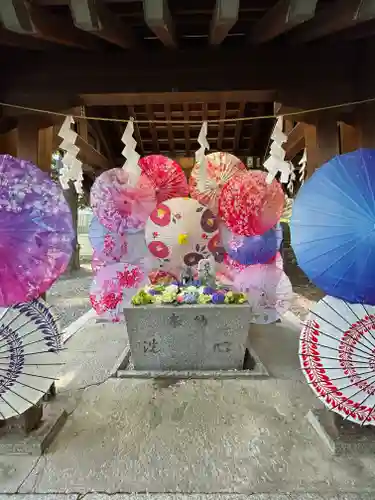 札幌諏訪神社の手水