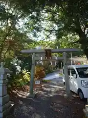 阿波々神社の鳥居